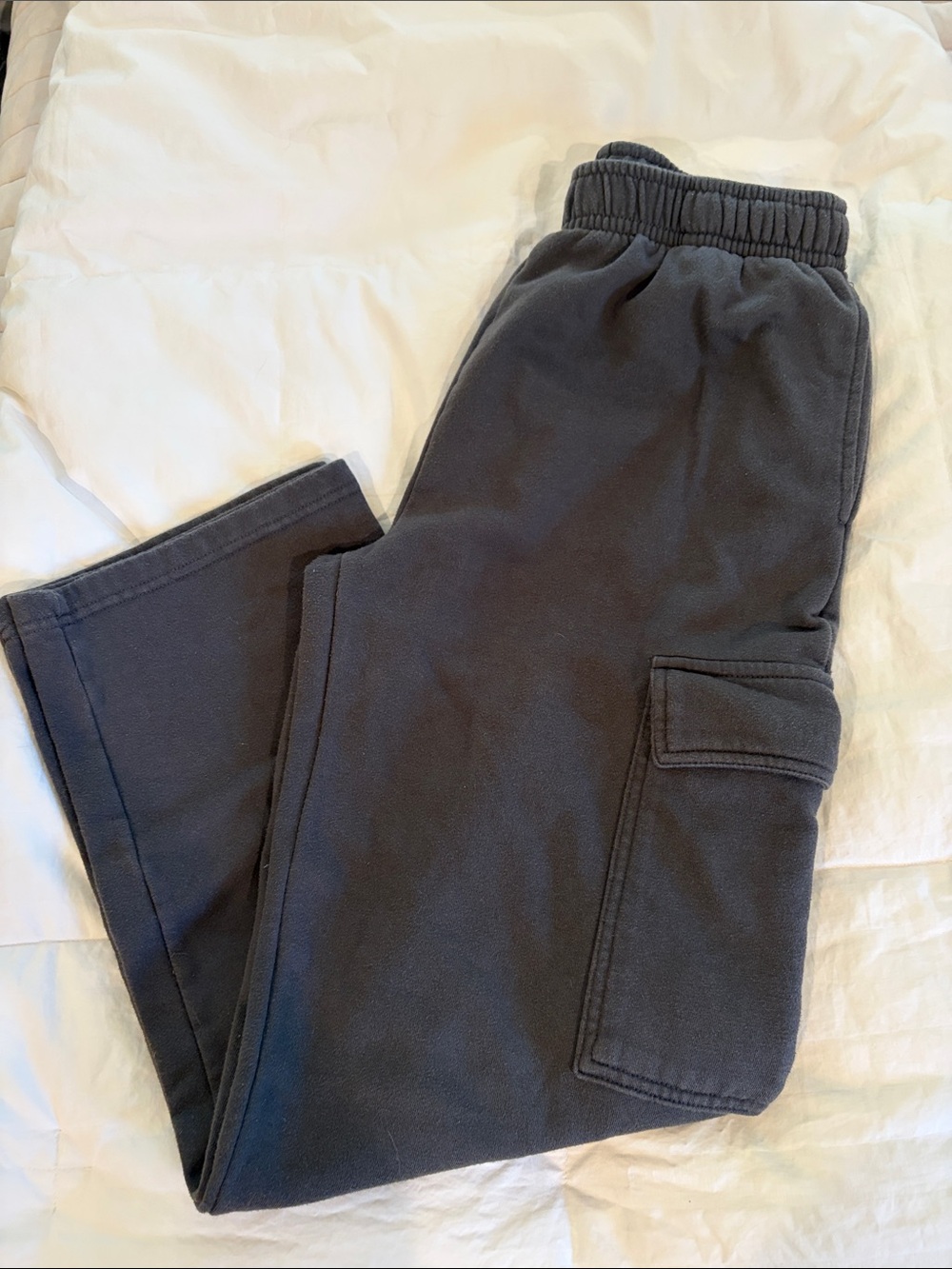 Garage Dark Gray Cargo Sweatpants